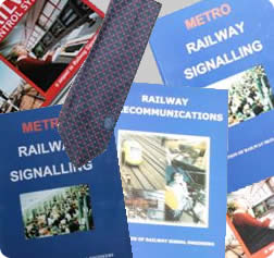 IRSE tie and selection of IRSE books